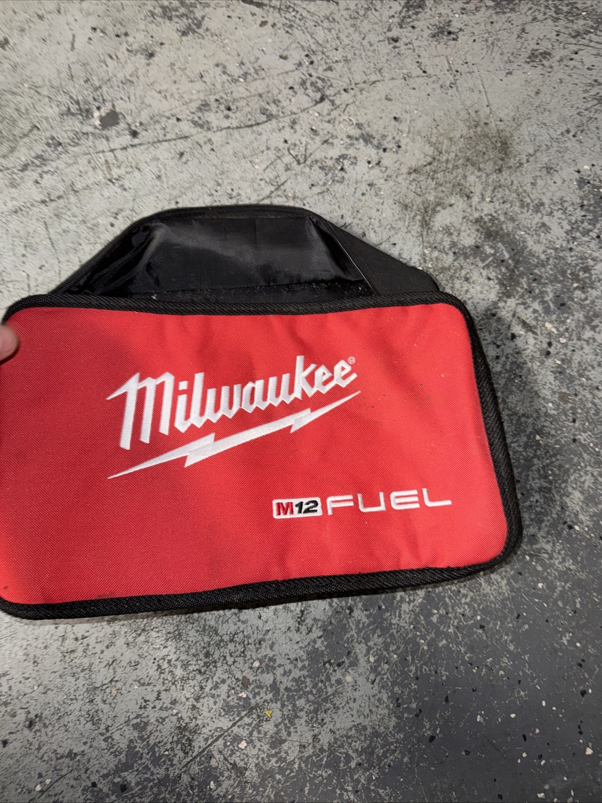 New Milwaukee Fuel M12 14” x 9” x 3.5” Heavy Duty Contractors Tool Bag