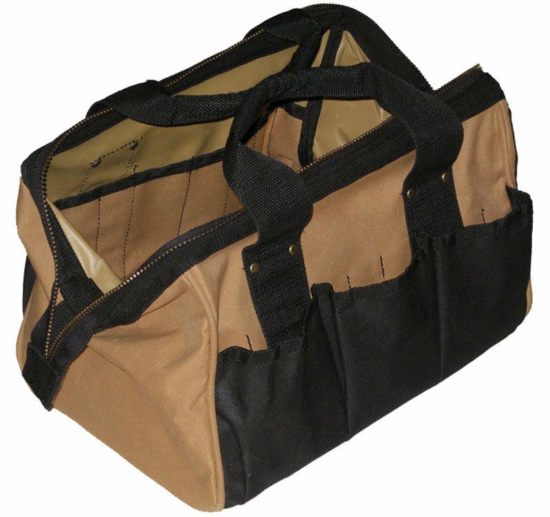 Style n Craft 76510 – 23 Pocket – 12″ Tote Bag in Heavy Duty Polyester