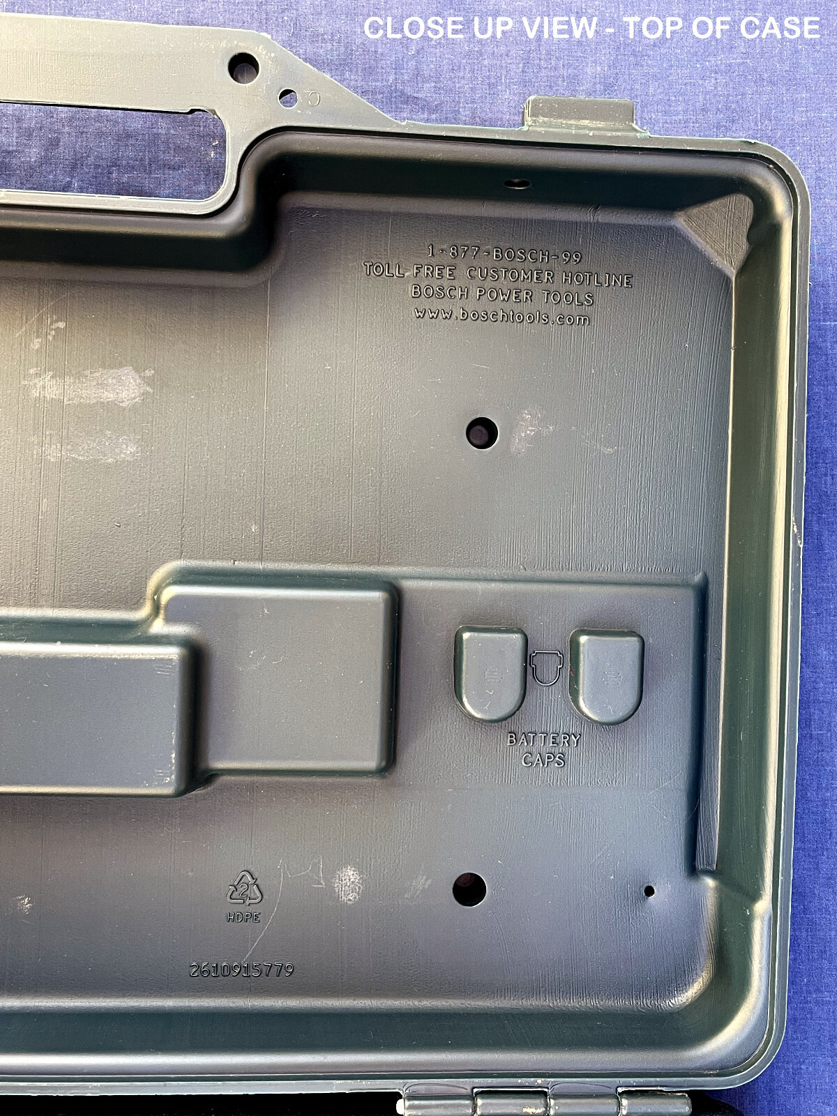 NOS ✅ GENUINE BOSCH TOOL CASE LARGE 20″ x 14″ OEM 2610915779 for BRUTE 18V DRILL