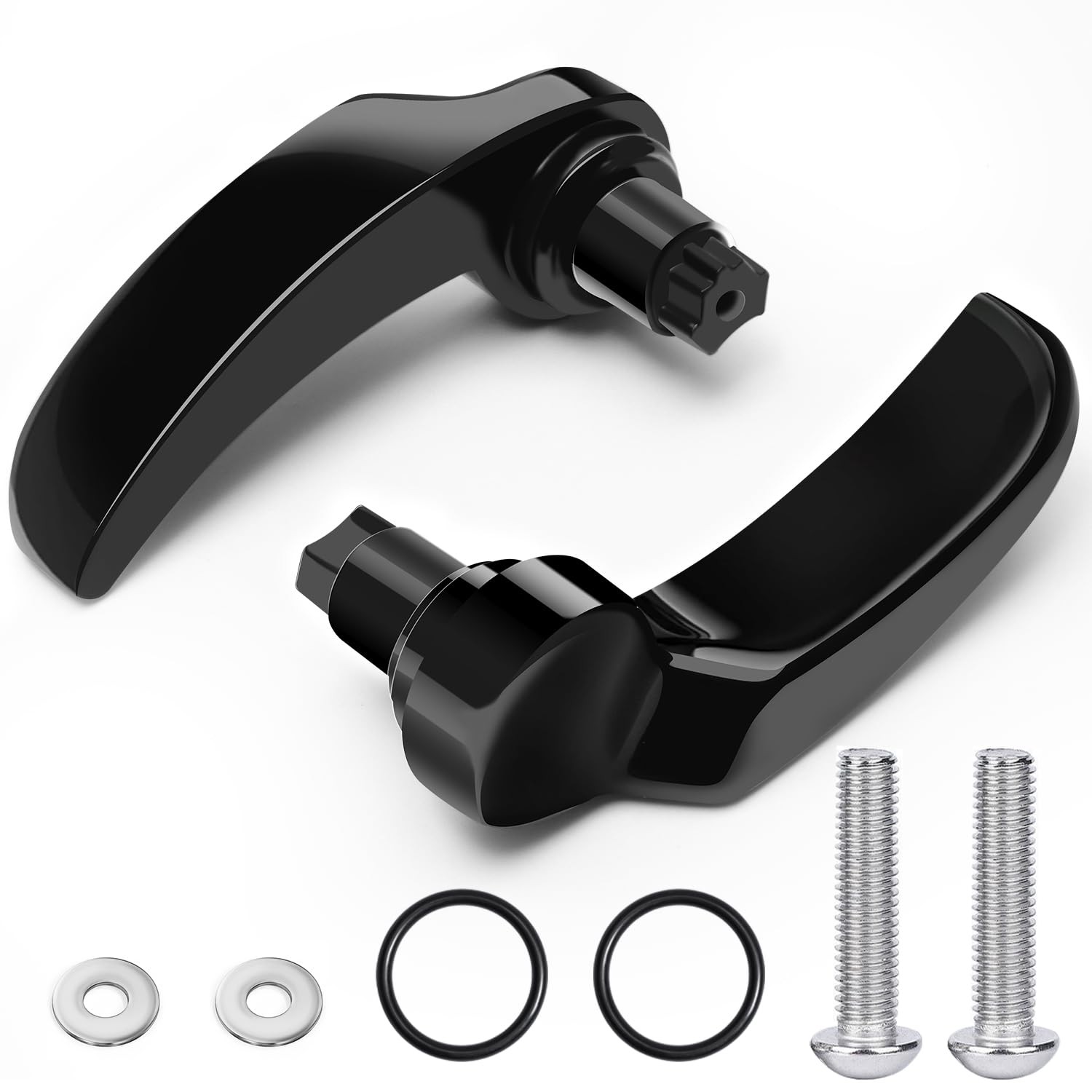 Saddlebag Latches, Stainless Steel Saddle Bag Lifter Compatible for Harley David