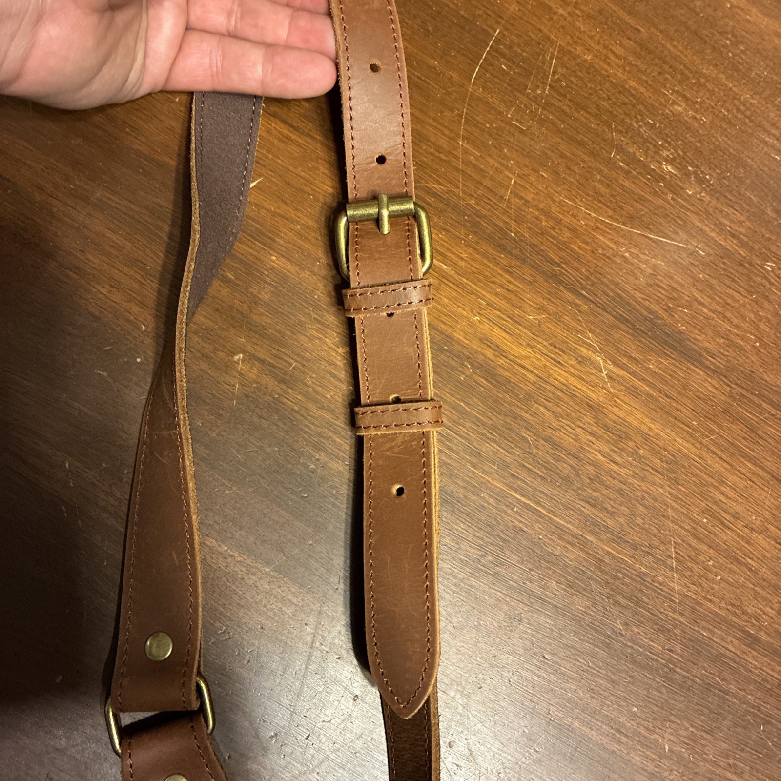 TOURBON Leather Gardening Belt Pouch Florist Organizer Waist Bag Tools Holster