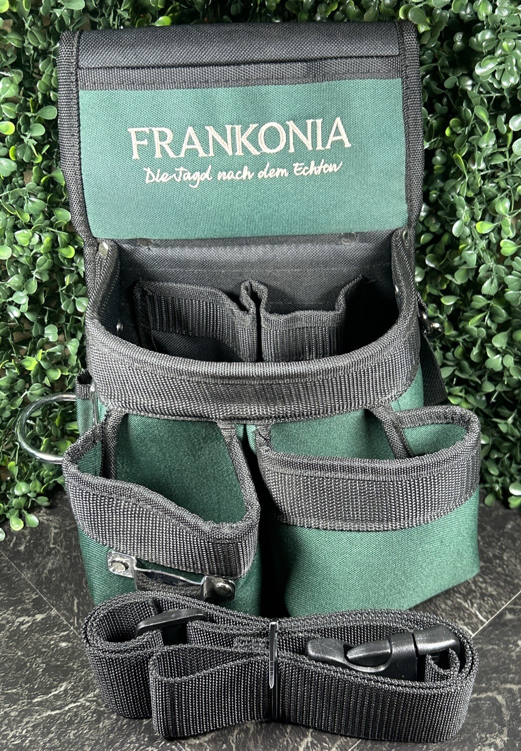 New Frankonia 8 Pocket Tool Belt Green Unused