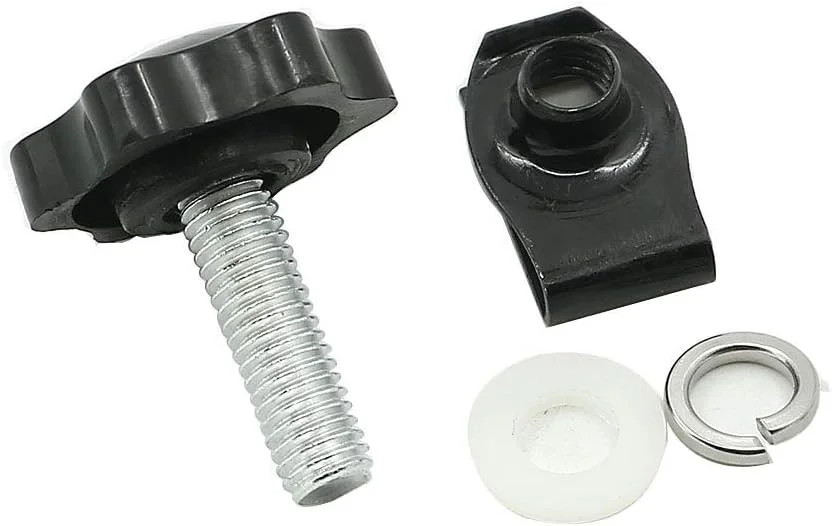Black Hardbagger Security Theft Deterrent Saddlebag Locks Mounting Hardware Fit
