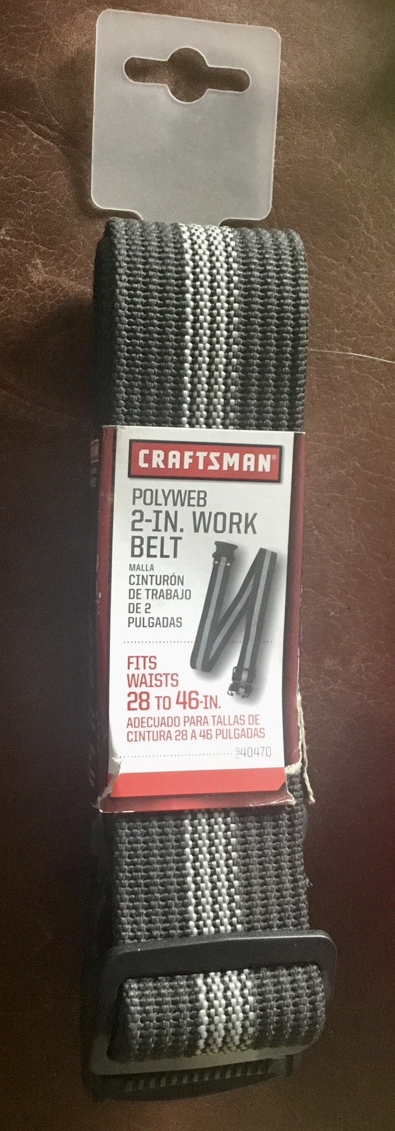 NEW CRAFTSMAN 2″ Nylon WORK TOOL BELT ONE SIZE FITS MOST 940470