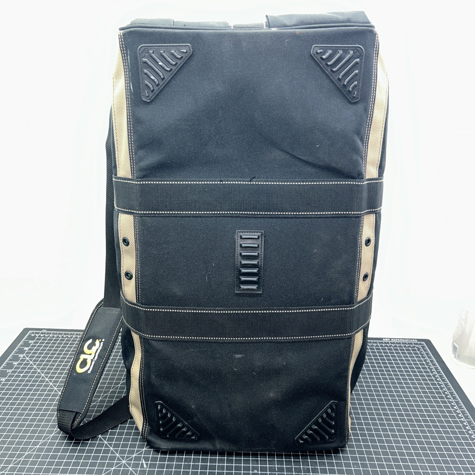 CLC Work Gear 1111 Tool Bag, Black, Polyester, 7 Pockets