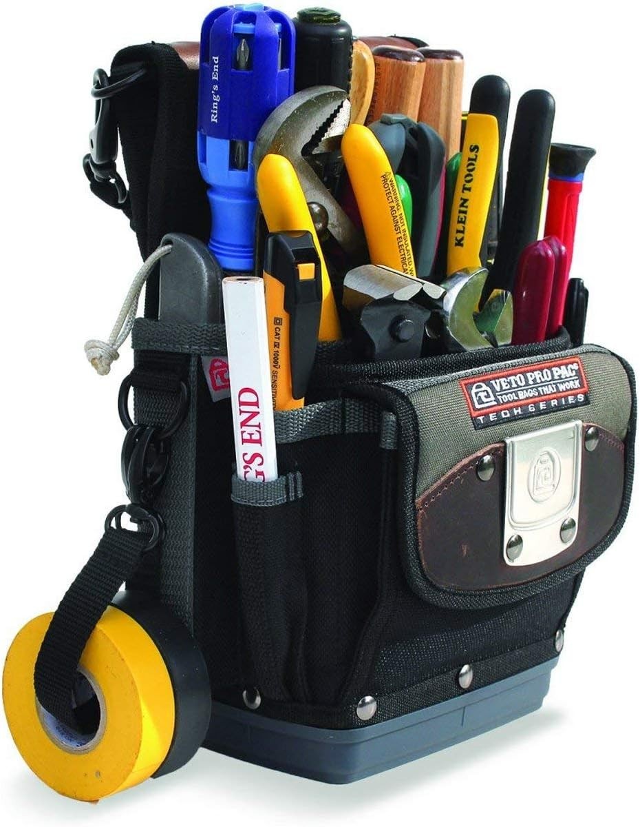 TP4-B Tool Pouch- Hard Plastic Base)