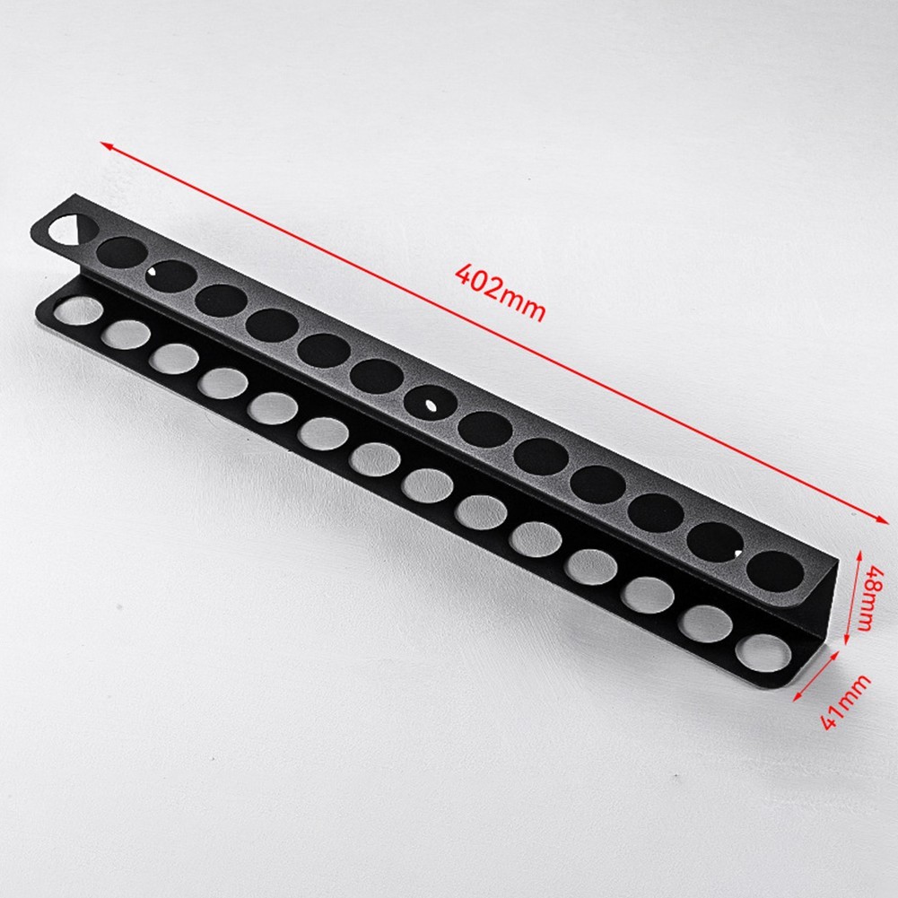 Screwdriver Organizer Rack Wall Mounted Tool Storage Solution for Garage