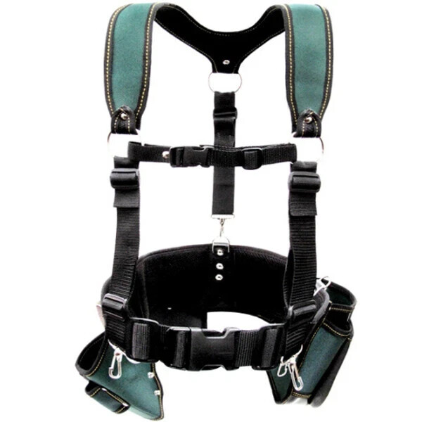 KayaLife KL-500 Plus 6in1 Tool Belt Suspender Holster Pouch Combination Set
