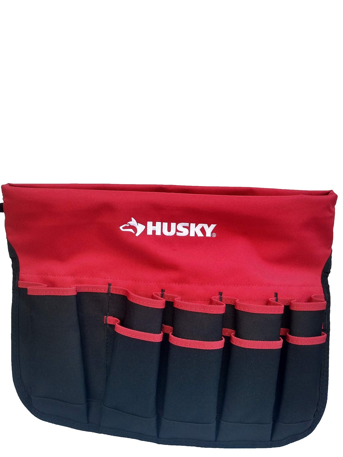 Husky Bucket Jockey Red and Black Tool Organizer Fits 5 Gallon Buckets 30 Poc…