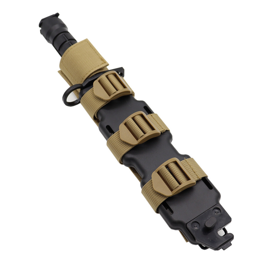 Molle Fixed Straps Carrier Sheath Bracket for Knife Tool Bag Accessories