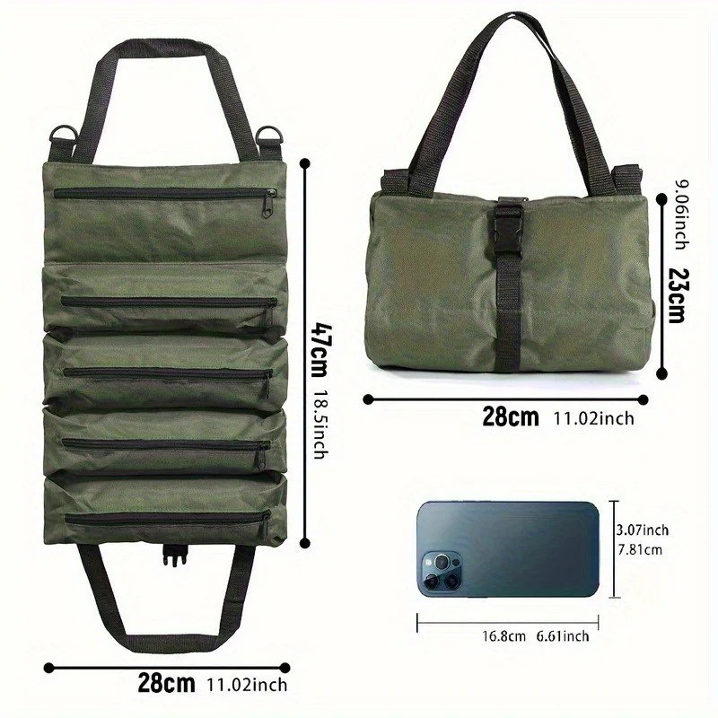 Multi-Purpose Tool Bag High Quality Professional Multi Pocket Hardware Tools Pou
