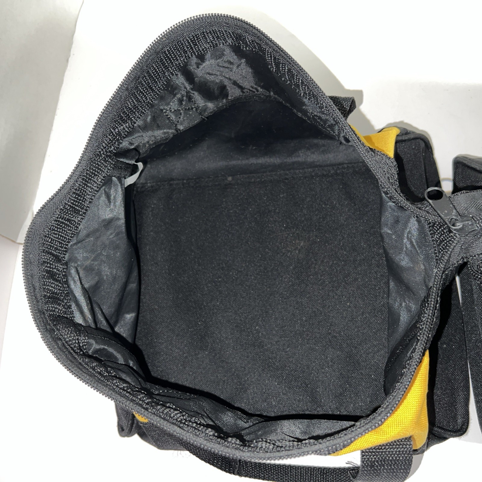 2 PC DEWALT THICK NYLON CONTRACTOR TRADESMAN TOOL CARRY BAG TOTE 11″ X 9″ X 7″