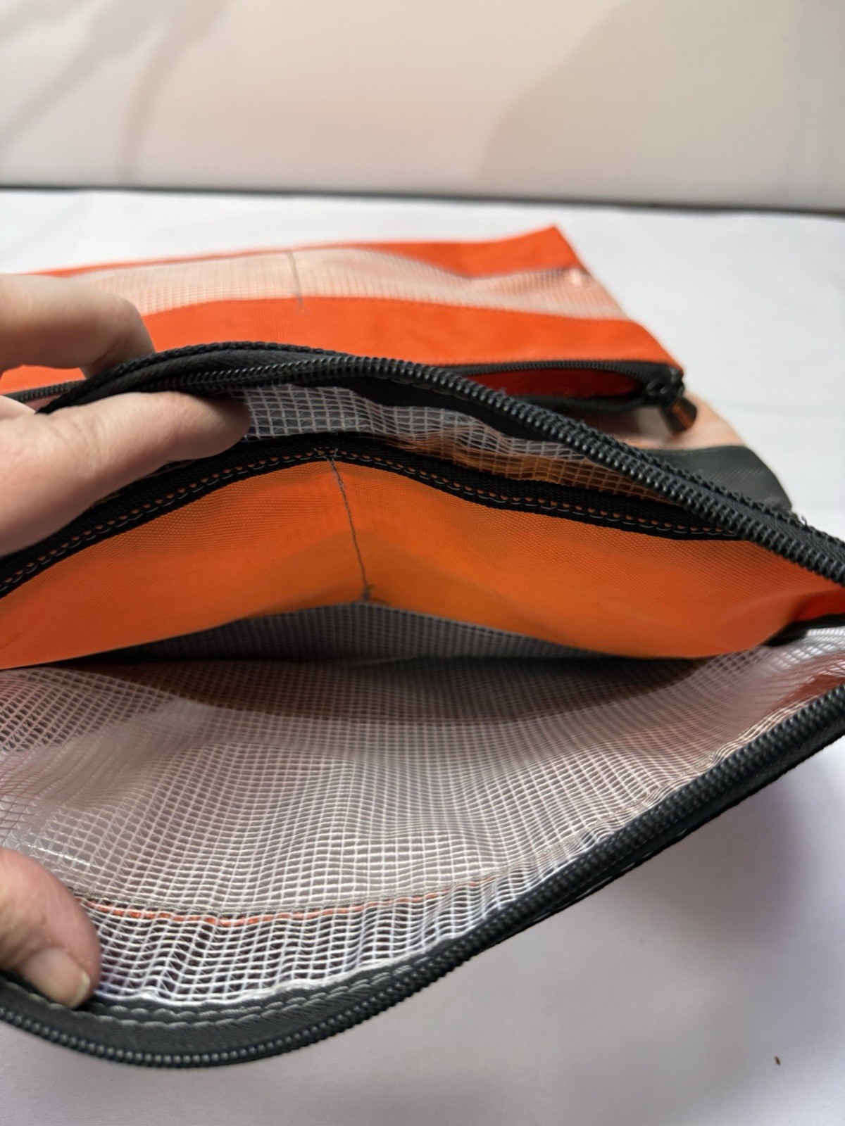 Welkinland Clear Zipper Tool Pouch Set Of 3 Medium Organizers for Tools