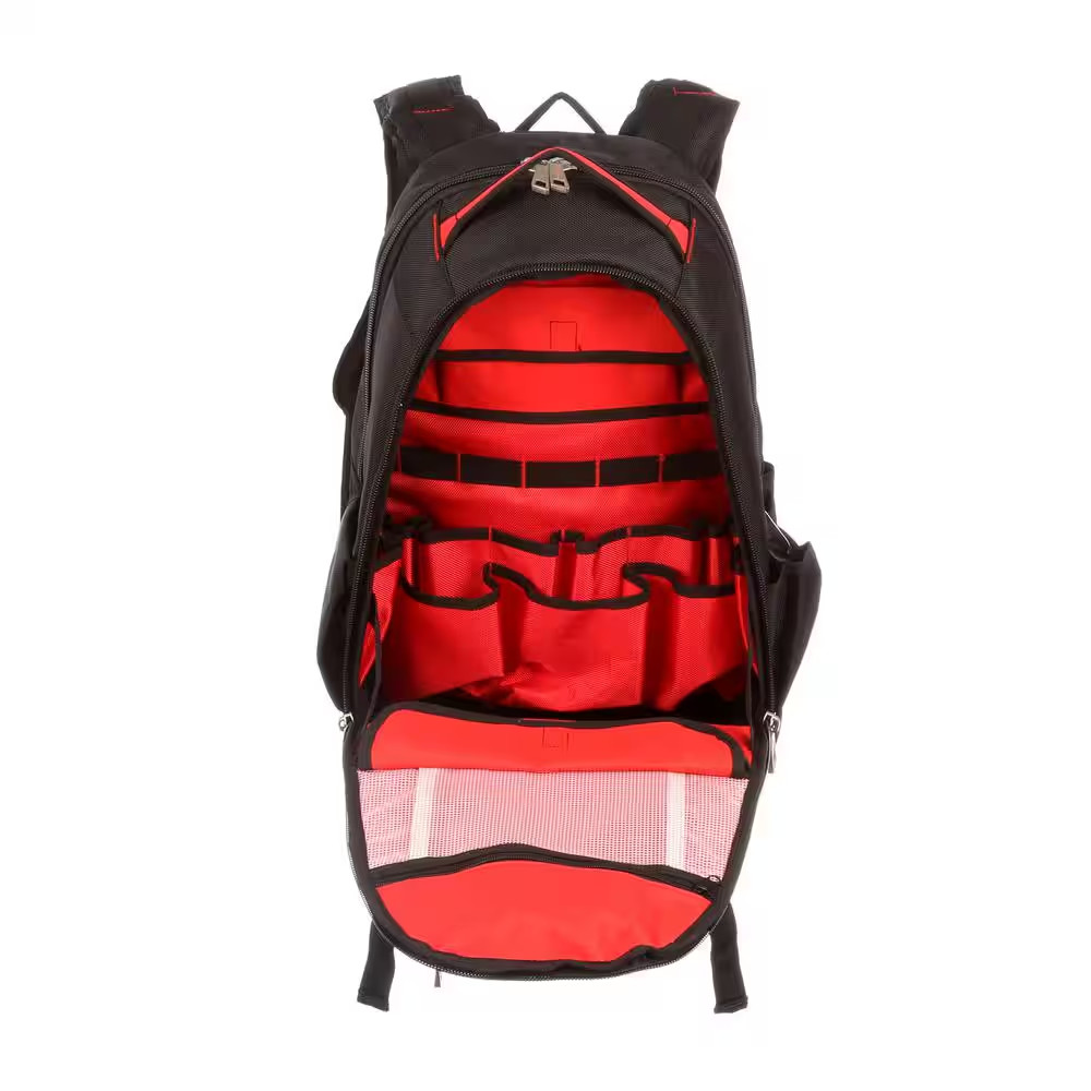 10 In. Jobsite Backpack with 7-Pocket Compact Utility Pouch
