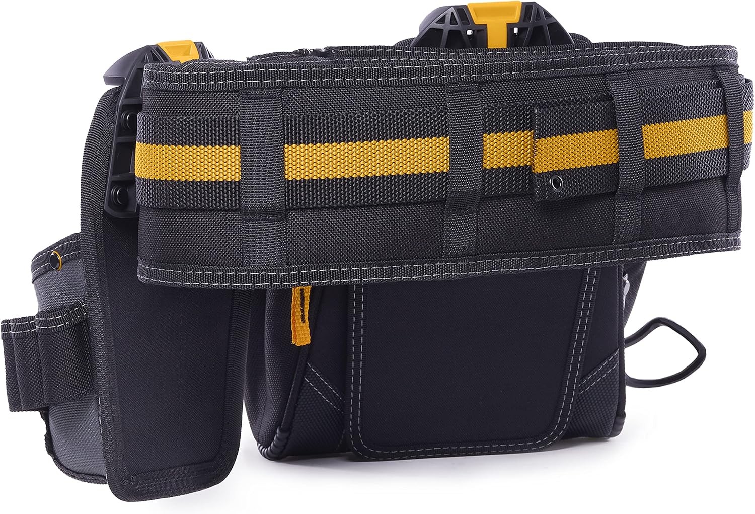 ToughBuilt 3-Piece Handyman Tool Belt Set w/ Padded Belt with Heavy-Duty Buckle