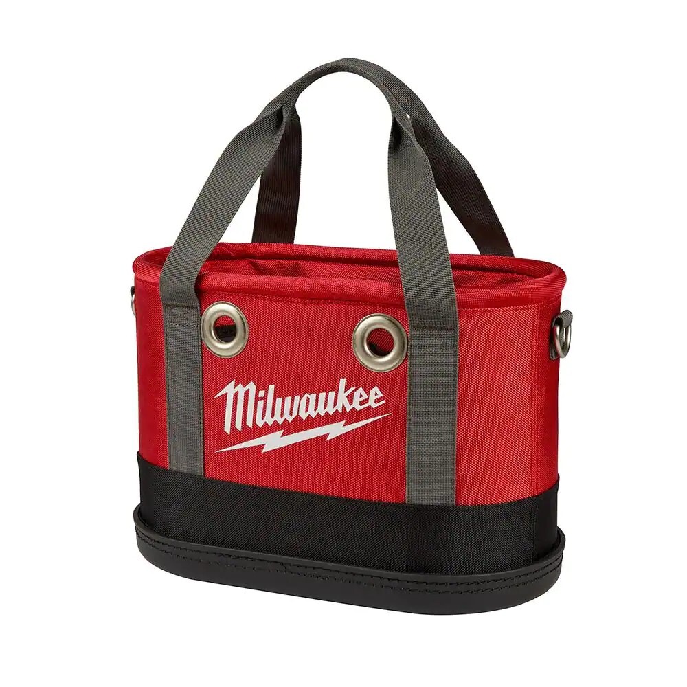 Milwaukee Oval Tool Bag Aerial Water Resistant 14.5 In.