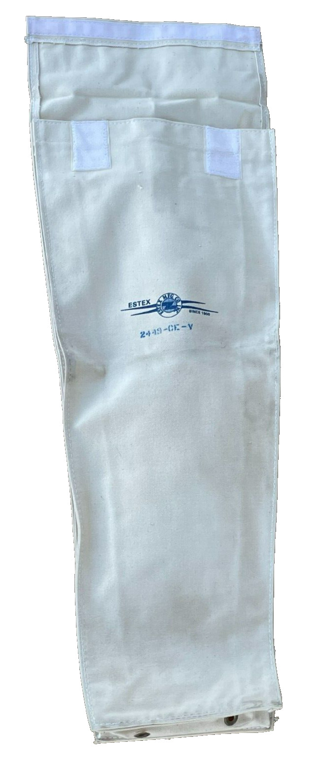 Estex Canvas Sleeve Bag with Snap Closure