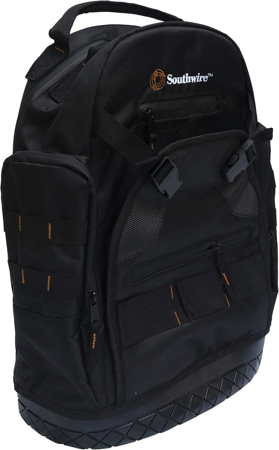 PROBAGBP Rugged Pro Tool Backpack with Heavy Duty Molded Base, Chest and Padded