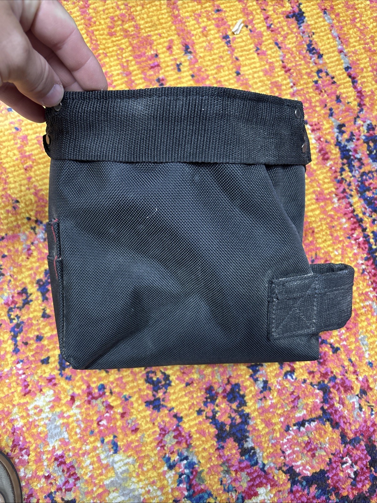 Husky 6-Pocket Black Tool Belt Pouch