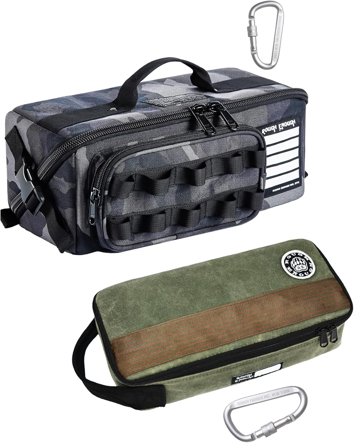 Rough Enough Compact Tool Bag for Electricians, Mechanics & Carpenters