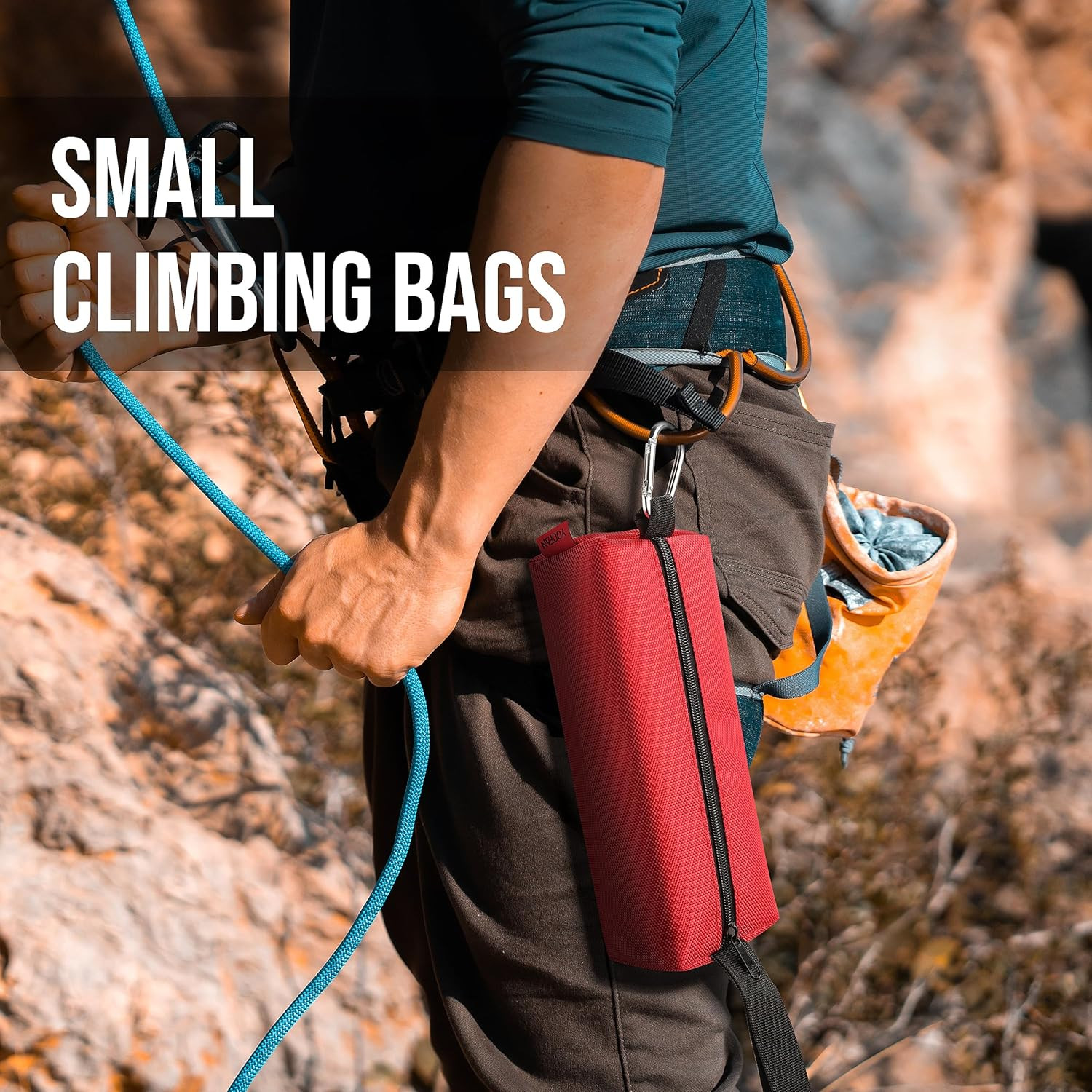 Tool Bags – 5 Packs of Heavy Duty Tool Pouches with Zipper, Made with 1680D Oxfo