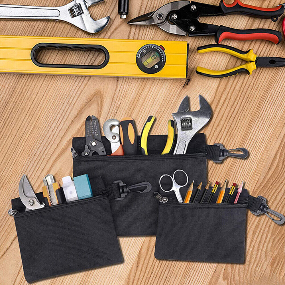 1 Pack Zipper Tool Pouch Bag 1 Pack Small Tool Bag, Tool Pouch Organiser Storage