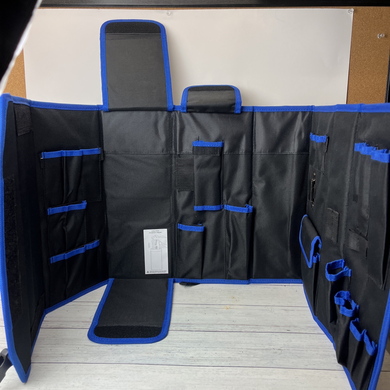 Kobalt Tool Utility Organizer Folding Bag Multi Pockets UNUSED EXCELLENT
