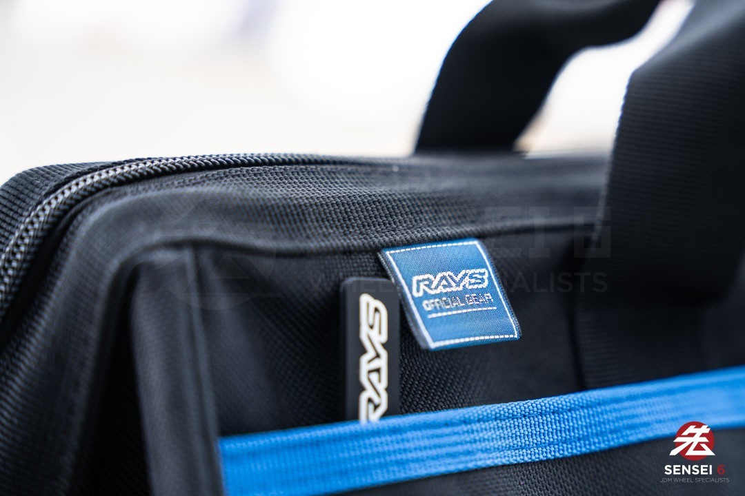 Rays Official Wheels Tool Bag – Black Genuine, Volk Racing WRAYSTOOLBAGBK2023
