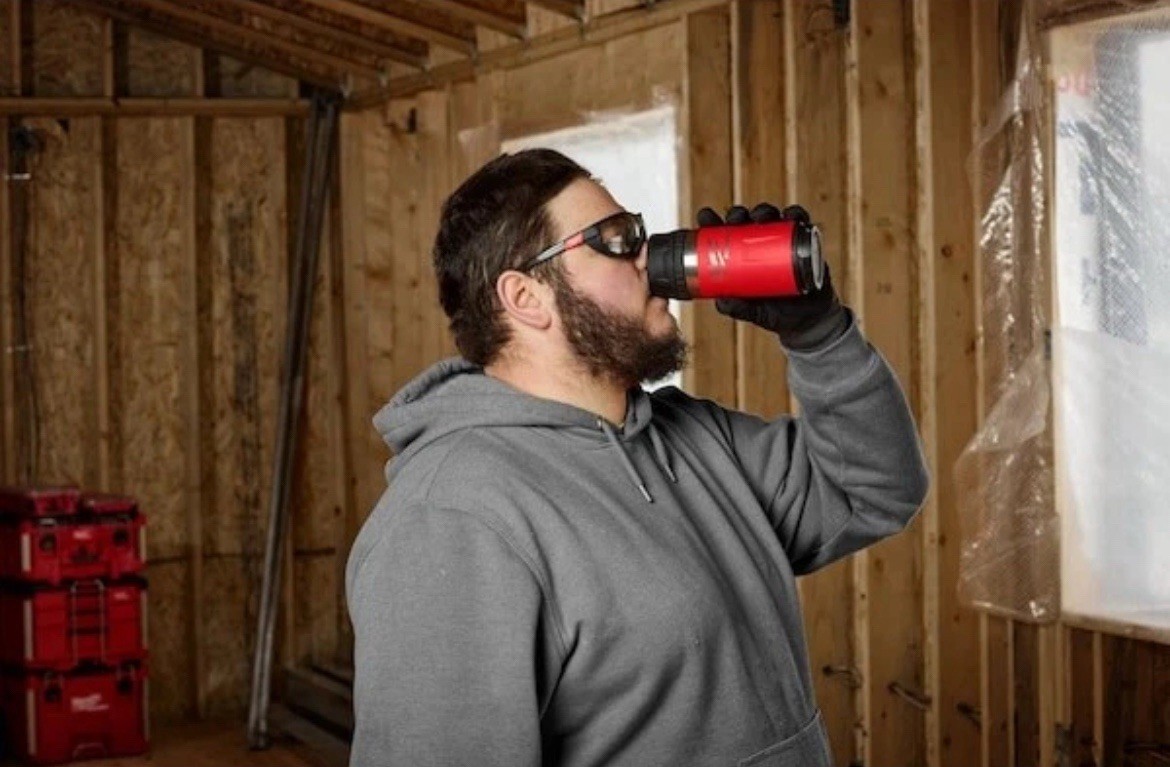 Milwaukee Tool 48-22-8391R Packout 12Oz Insulated Bottle
