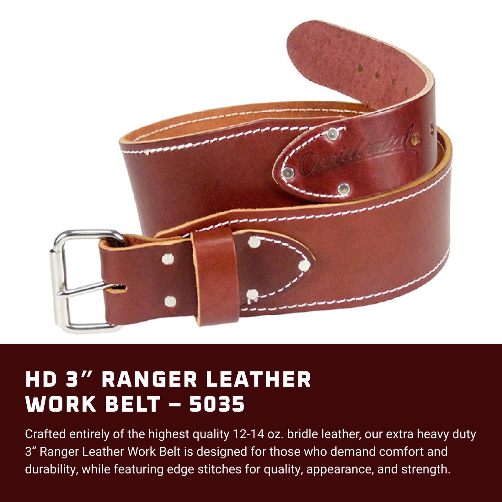 Occidental Leather 5035 M H.D. 3in Ranger Work