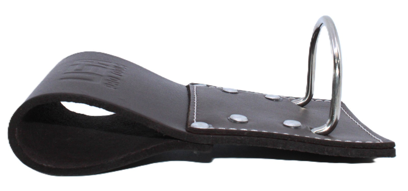 USA PRO TOOLS Grain Leather Hammer Holder – Heavy‑Duty Belt Loop with Rivets