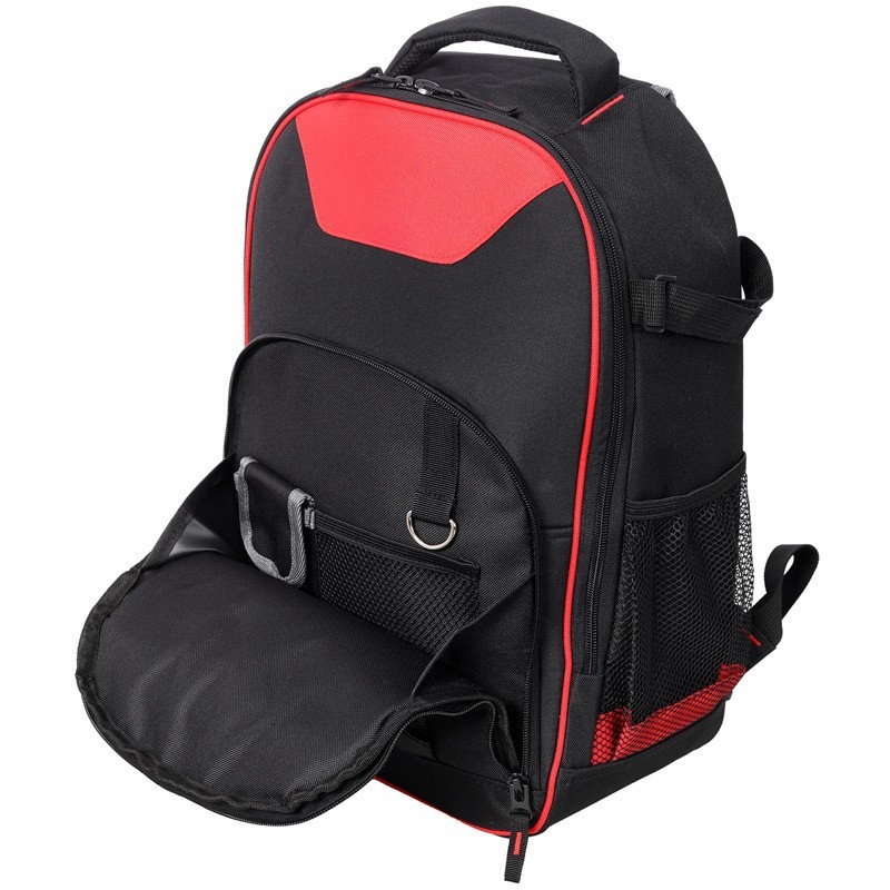 Heavy-Duty Tool Bag Oxford Cloth Multifunctional Tool Backpack for Electricians