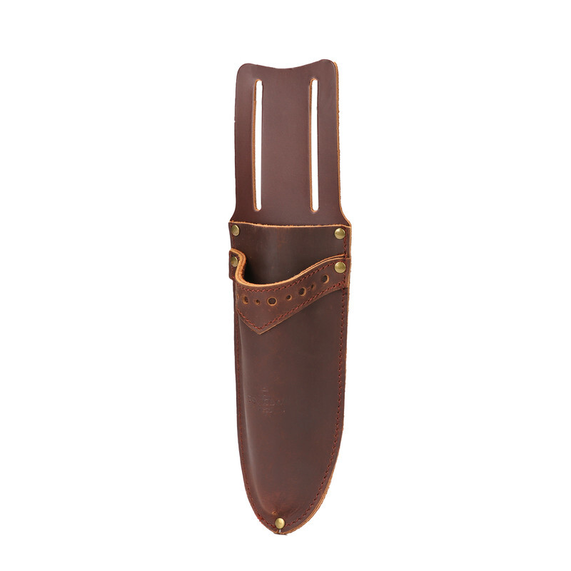 TOURBON Leather Garden Trowel Pruner Belt Holster Women/Men Utility Tools Sheath