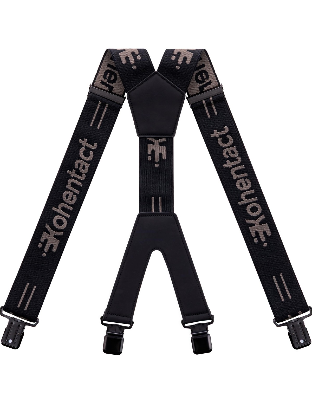 Kohentact Men’s Industrial 47 inches (length) x 2 (width), All Black