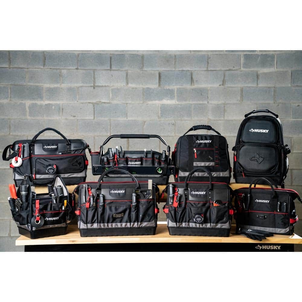 Husky Heavy-Duty 16 in. PRO Technician Tool Bag