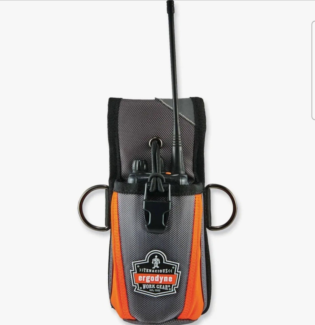 Ergodyne Tenacious Work Gear Tool Holder Belt Loop Gray/Orange/Black