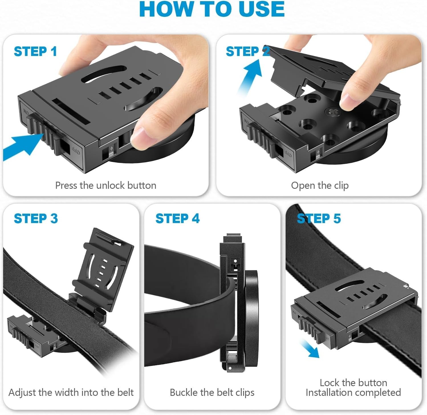 Lightweight Magnetic Clip for Tools