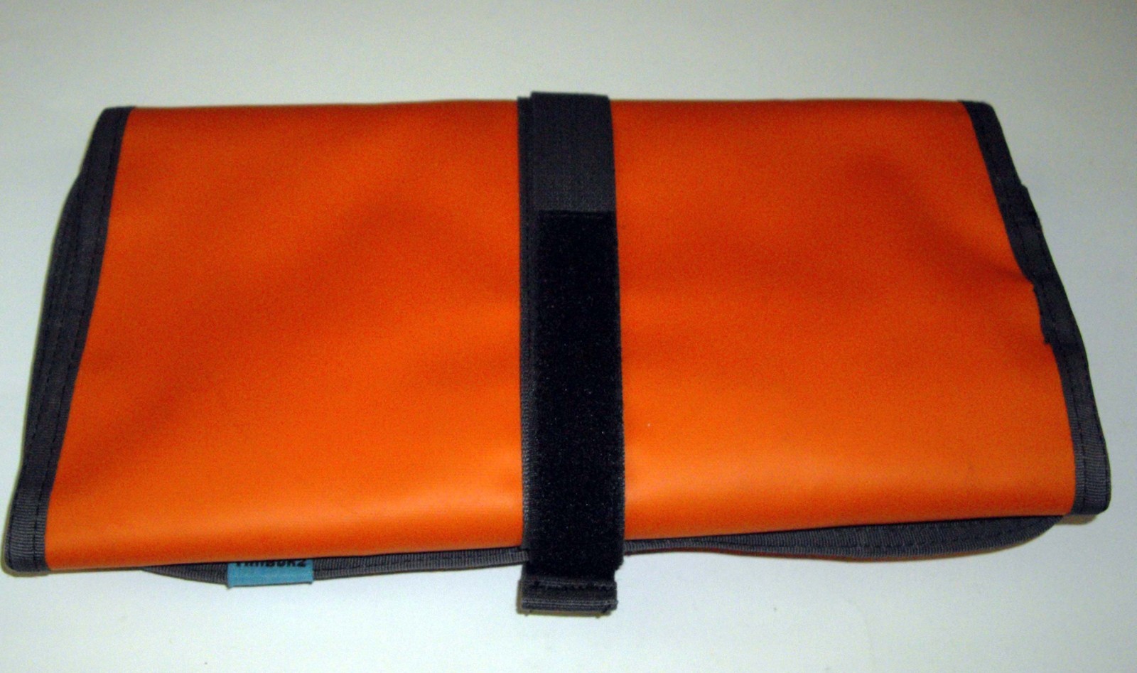 RARE Timbuk2 HOT DOG Sturdy Tool Wrap Orange Cycling Travel Portable Rugged Bag
