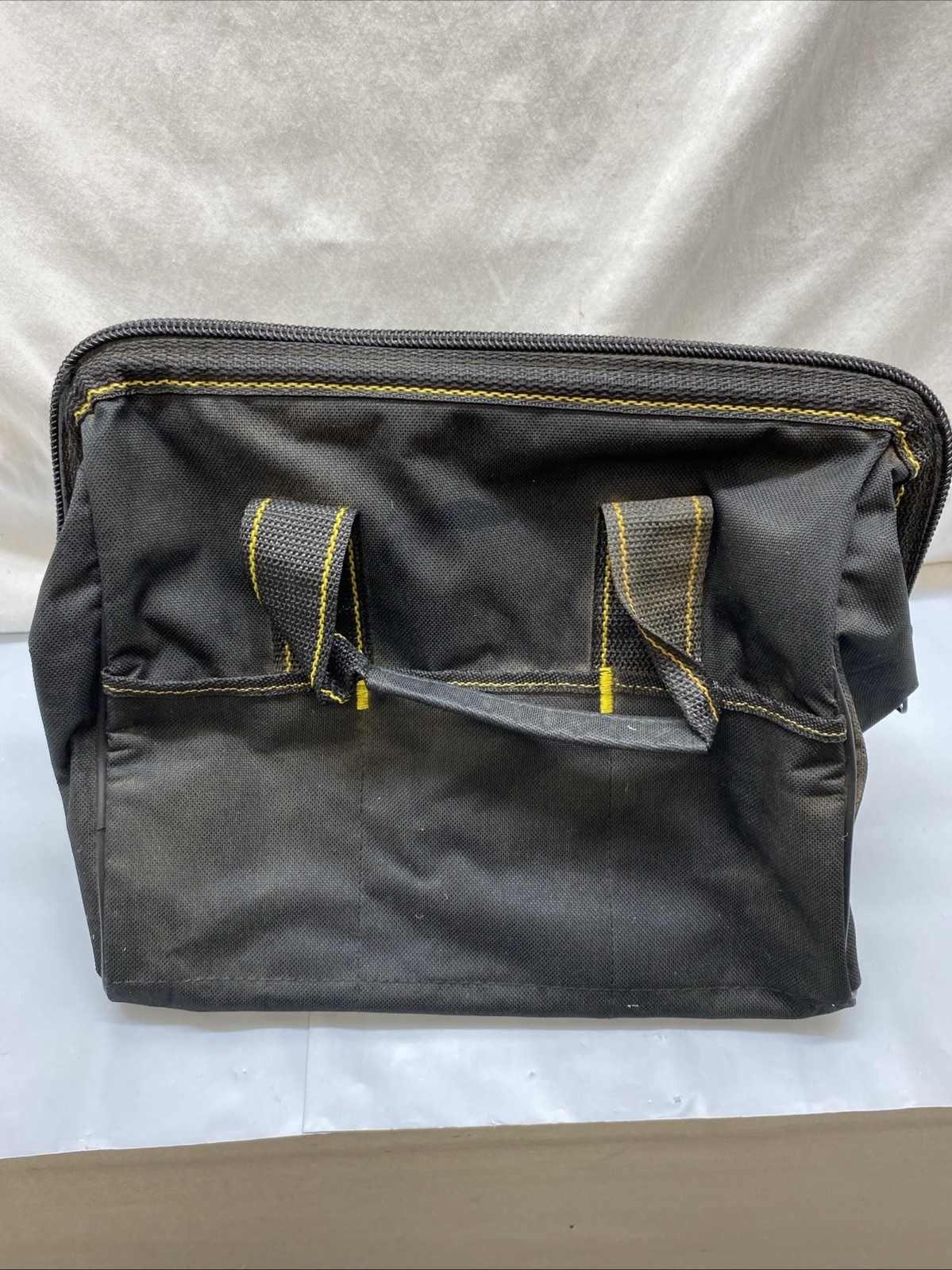 Voyager 12” Portable Tool Bag Item#61467 Black Polyester Zip Closure