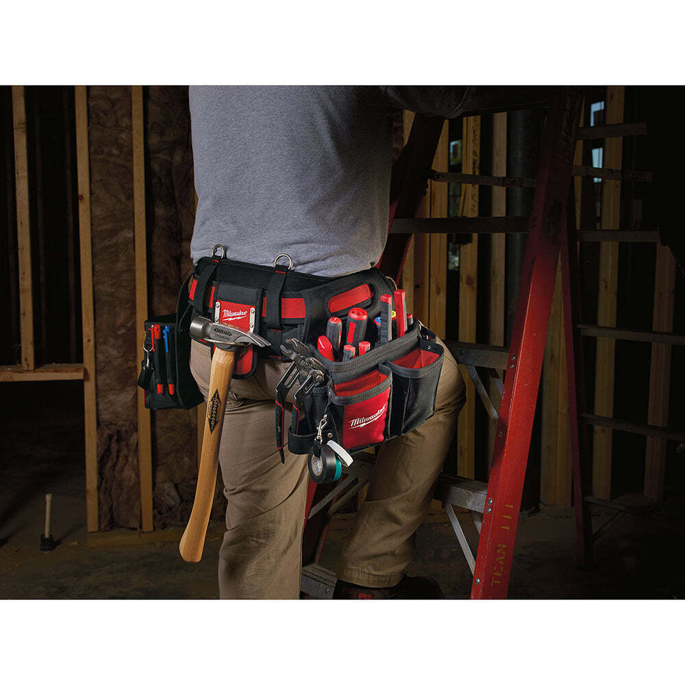 Milwaukee 48-22-8110 29-Pocket 1680D Nylon Stable Base Electricians Work Belt US