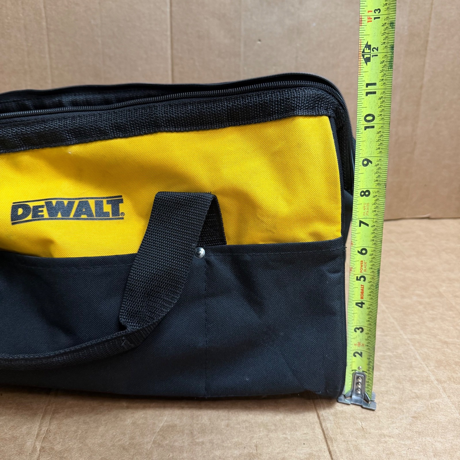 DeWalt 624807-01 Tool Bag w/ Hand Tools, Manuals, Hammer, Starrett Protractor