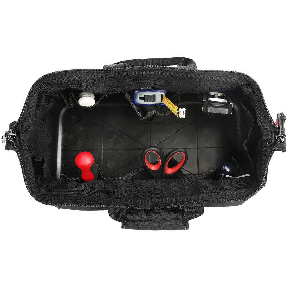 WORKPRO 16 inch Zipper Heavy Duty Tool Bag Top Wide Mouth Tool Storage Tote