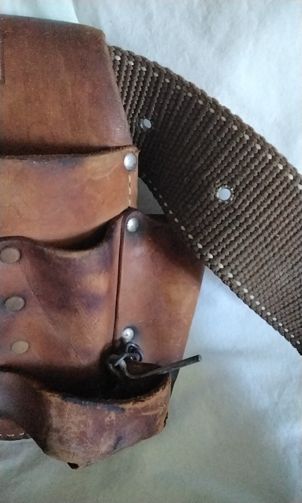 Action Leathercraft Leather Tool Belt 6 Pocket and two tool Holder LP 603