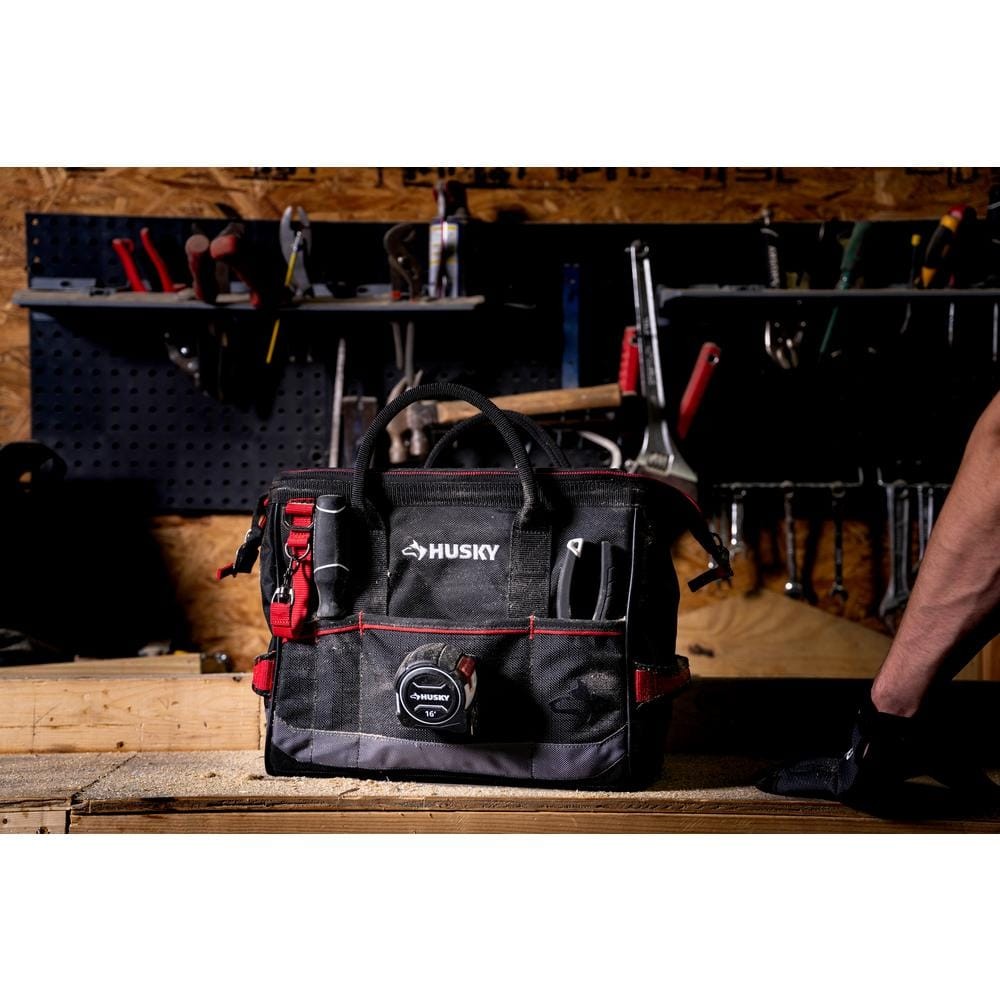 Husky Heavy-Duty 14 in. PRO Tool Bag