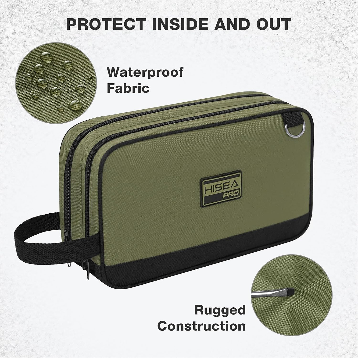 Small Tool Bag, 12 Inch Tools Pouch with 2 Pockets and Adjustable Shoulder Strap