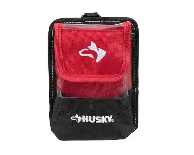 Husky 5 In. Clip on Tool Belt Pouch