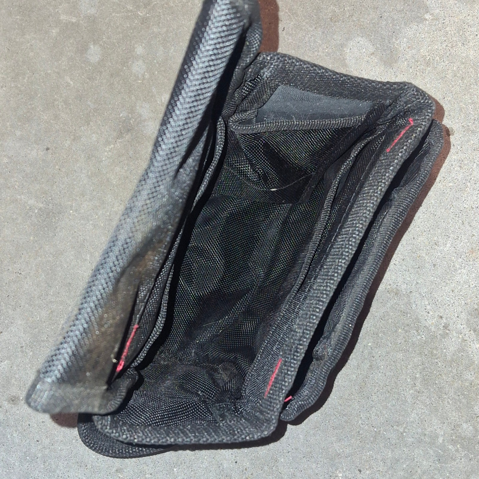 Husky 6-Pocket Black Tool Belt Pouch electrician carpenter plumber utility