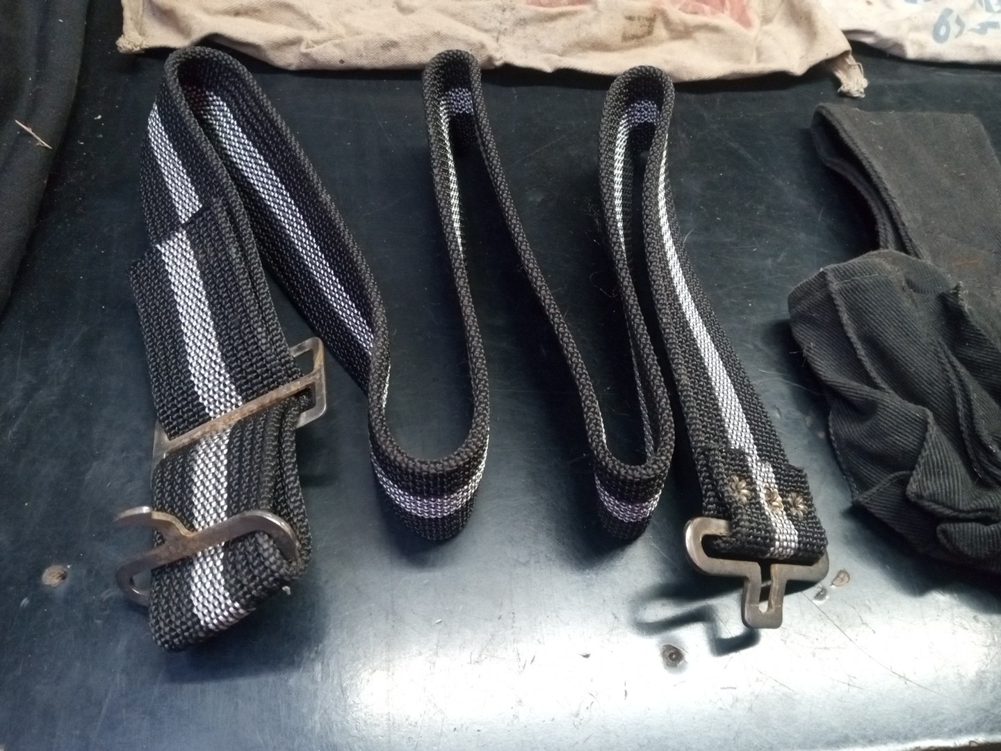 Canvas Tool Pouch Belt w/ Separate Hammer Holder Carpenter Construction