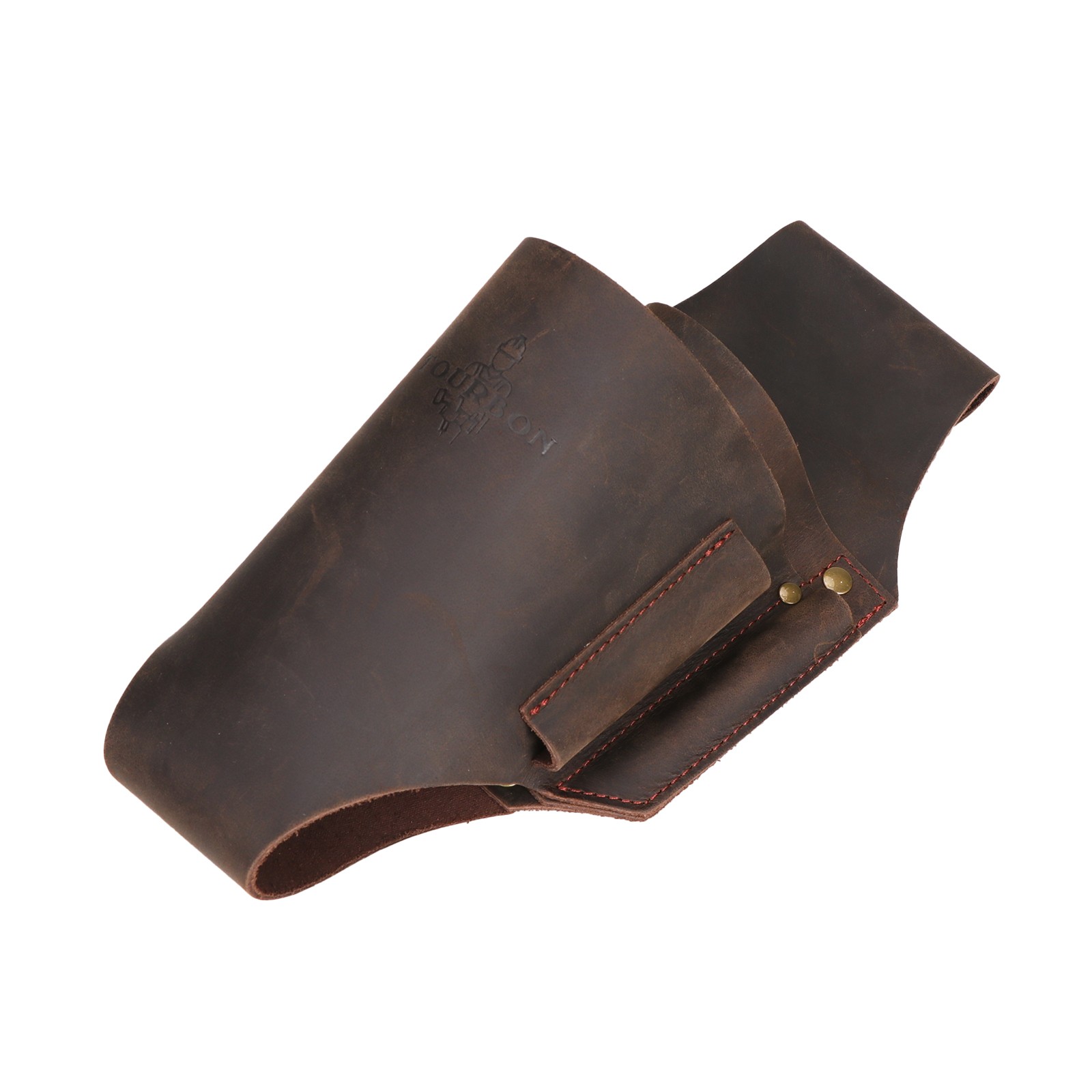 TOURBON Leather Felling Wedge Holster Tool Pouch Belt File Case Holder Bag