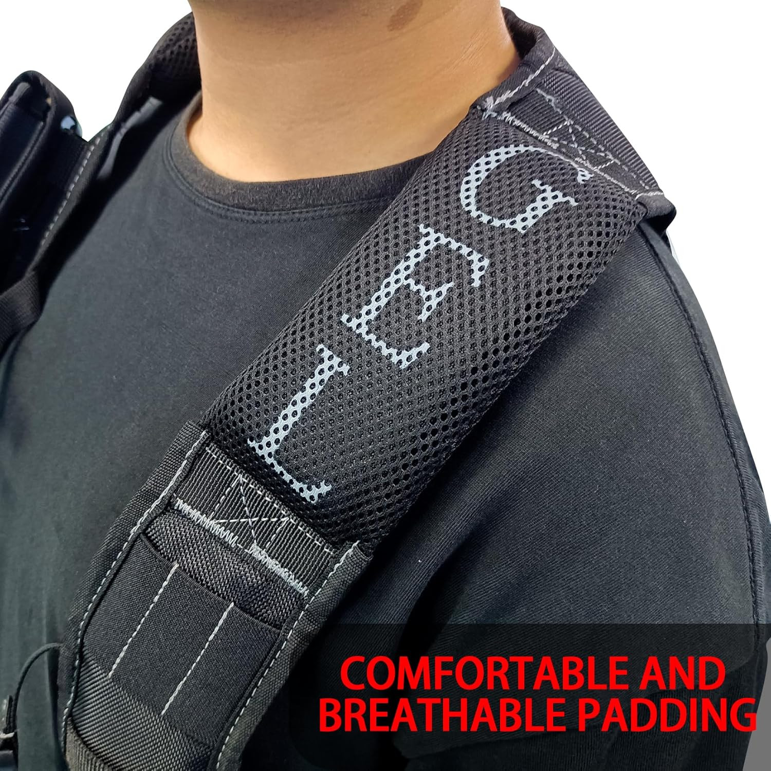 Gel-Padded Tool Belt Suspenders with Phone Holder for Ultimate Comfort